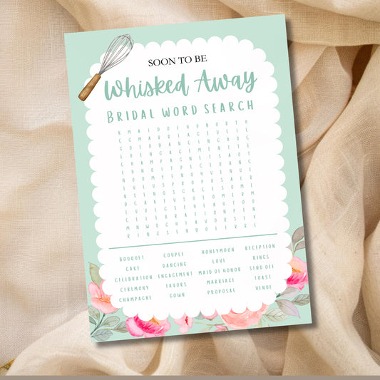 Soon to be Whisked Away Word Search (Digital Download)